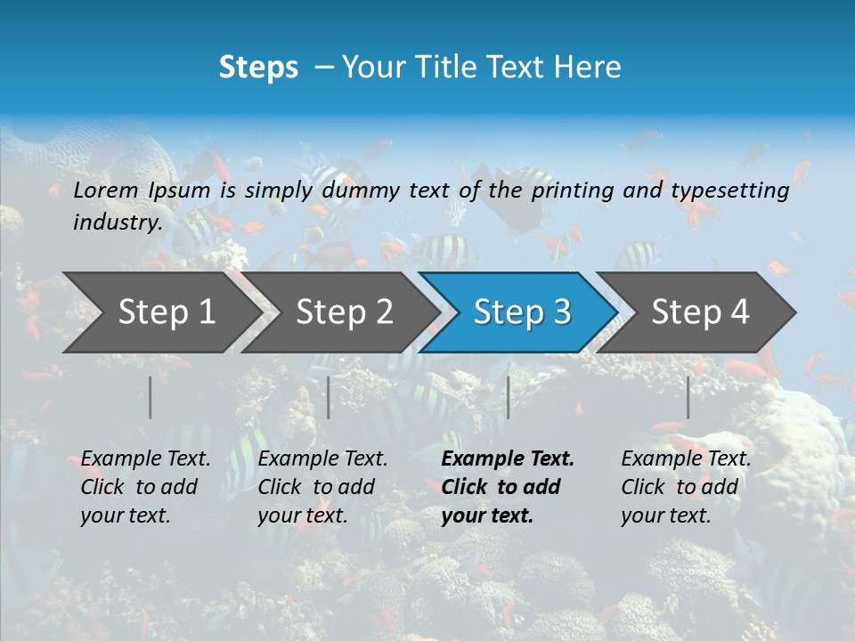 Scuba Diversity Nature PowerPoint Template