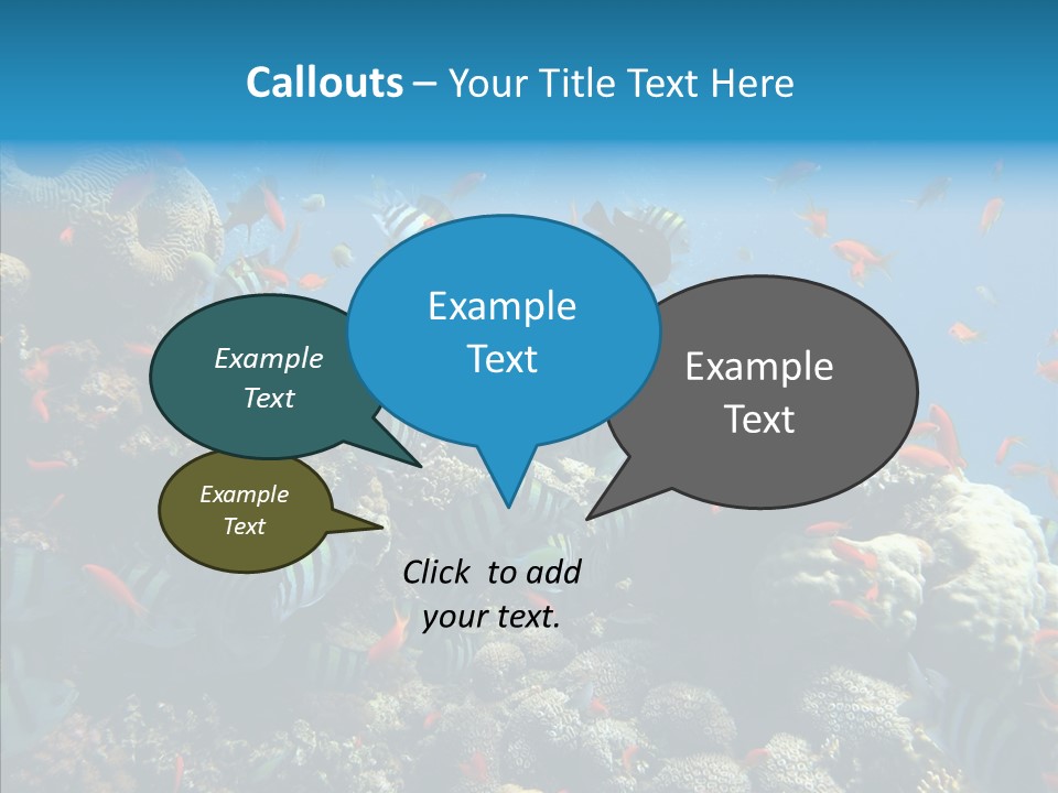 Scuba Diversity Nature PowerPoint Template