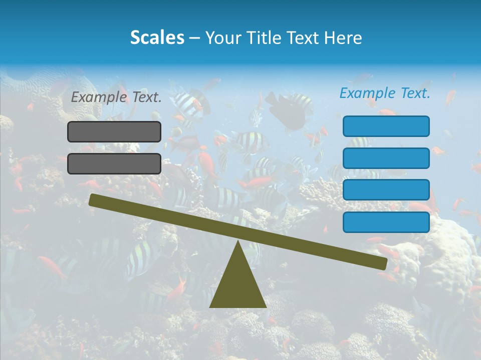 Scuba Diversity Nature PowerPoint Template