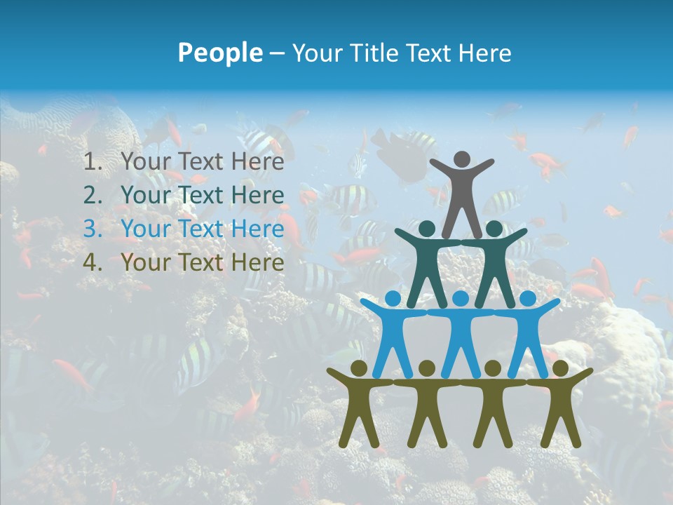 Scuba Diversity Nature PowerPoint Template