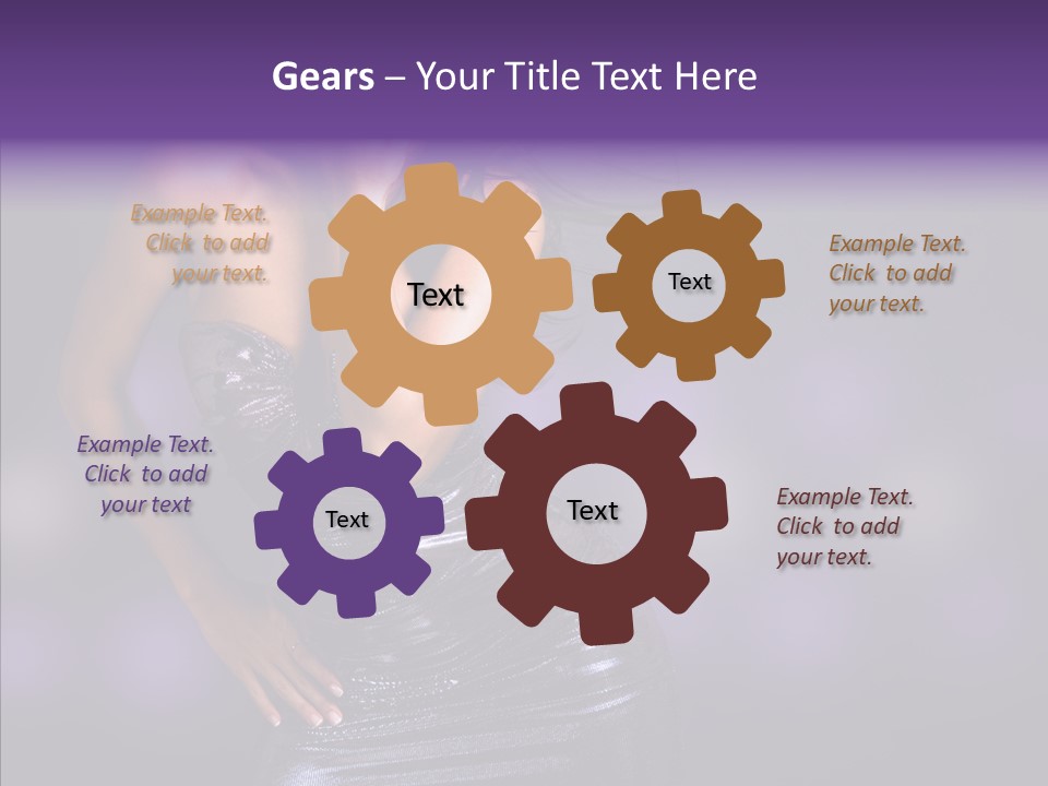 Company Communication Toon PowerPoint Template