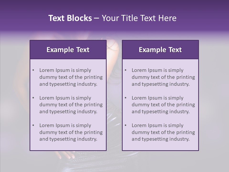 Company Communication Toon PowerPoint Template