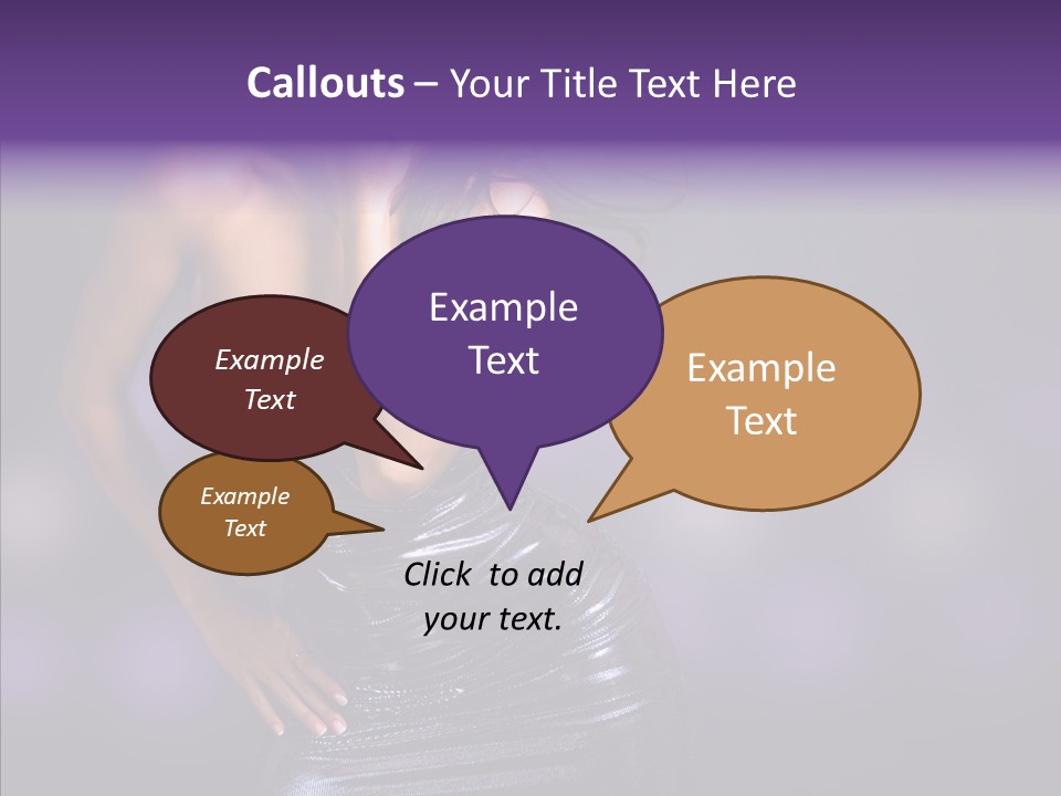 Company Communication Toon PowerPoint Template