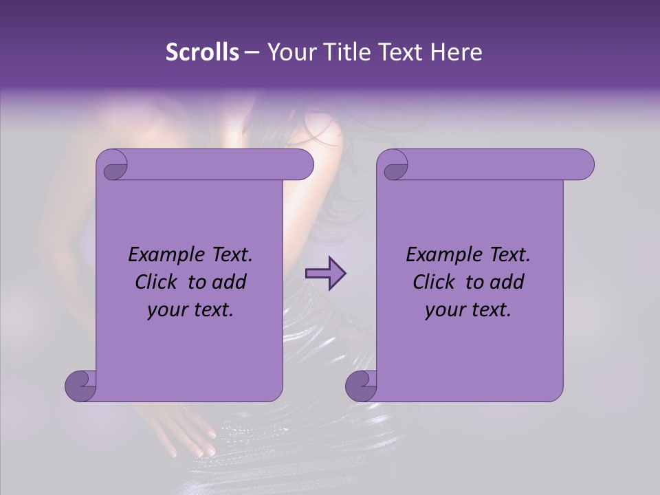 Company Communication Toon PowerPoint Template