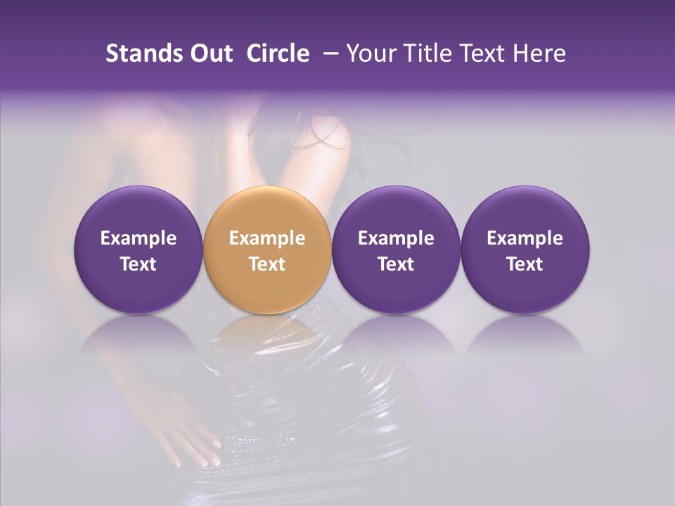 Company Communication Toon PowerPoint Template