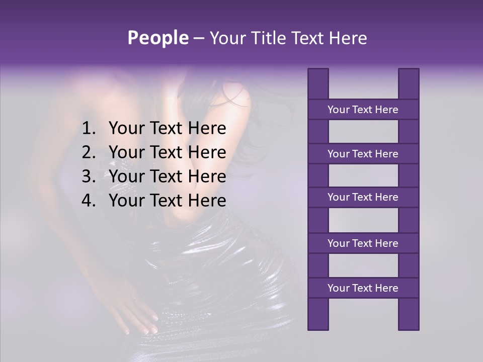 Company Communication Toon PowerPoint Template
