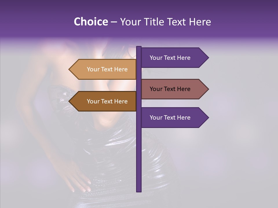 Company Communication Toon PowerPoint Template