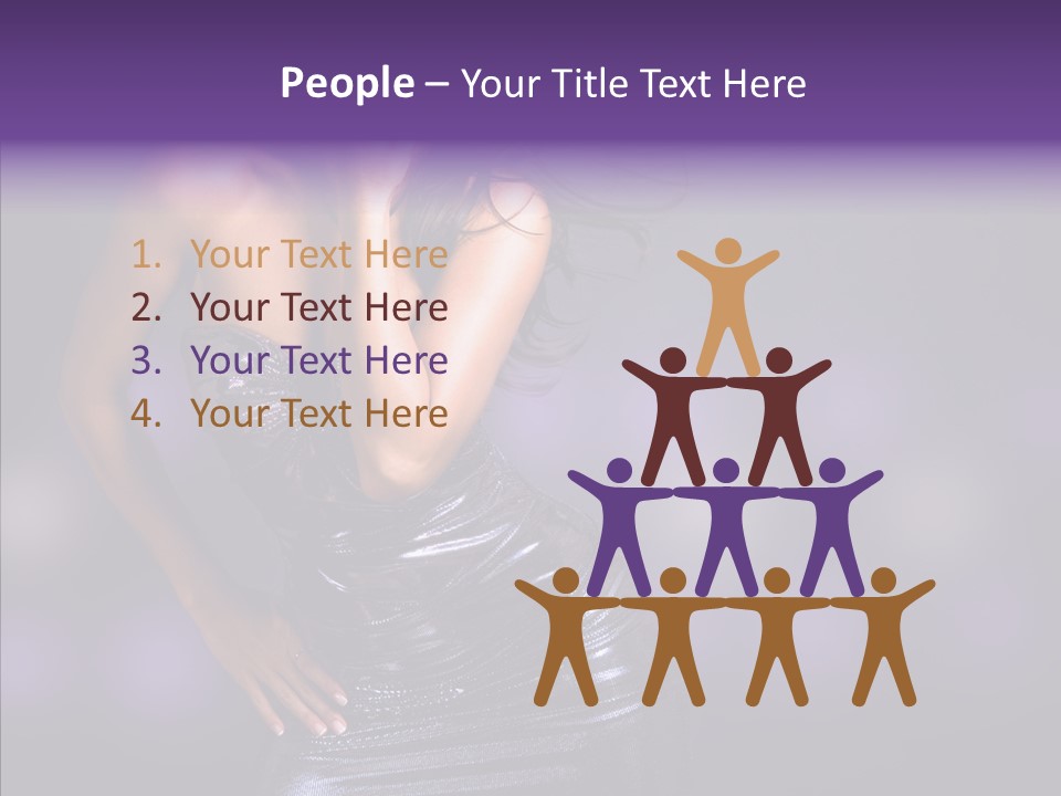 Company Communication Toon PowerPoint Template