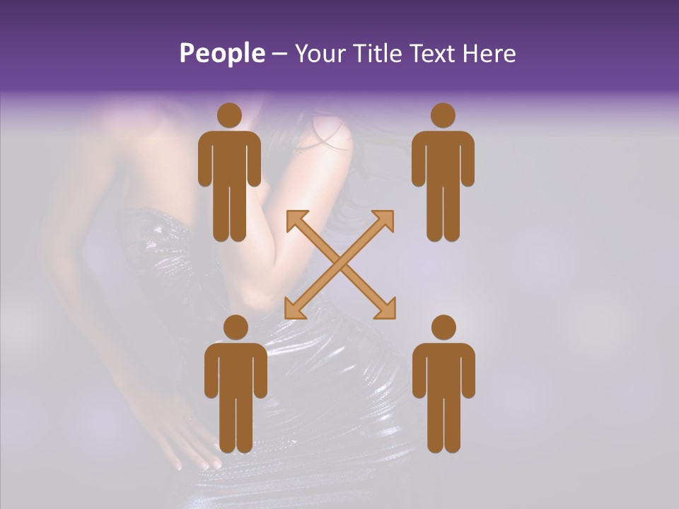 Company Communication Toon PowerPoint Template