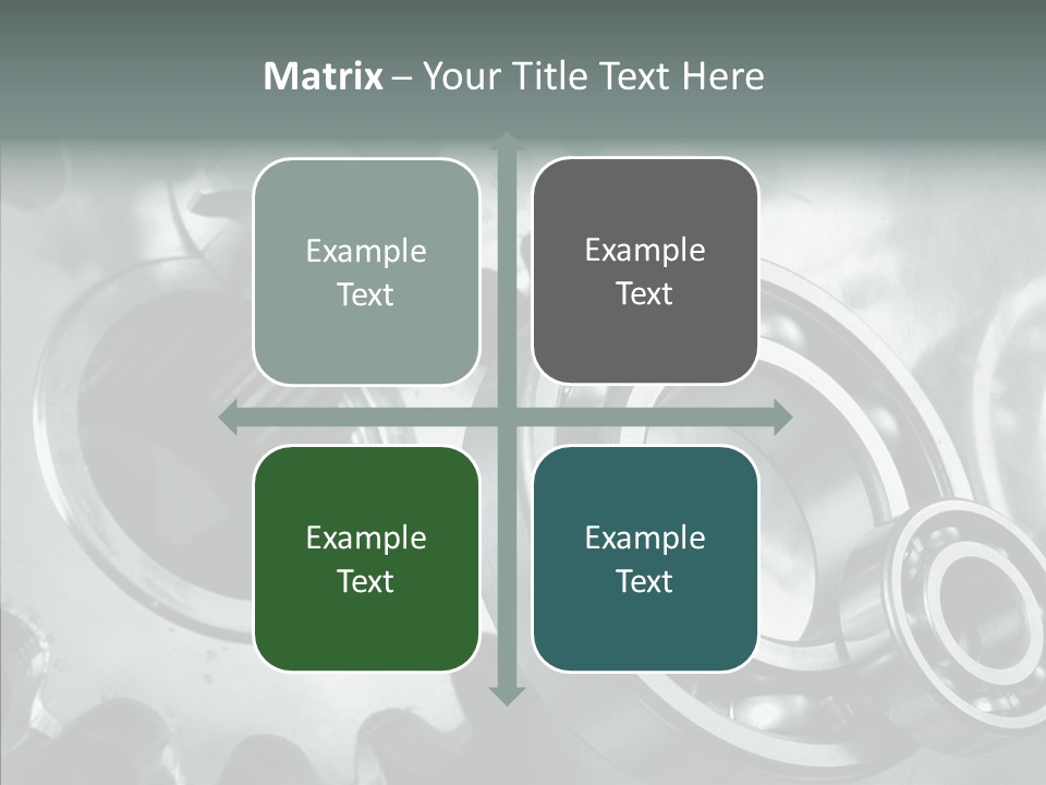 Transmission Industrial Technology PowerPoint Template