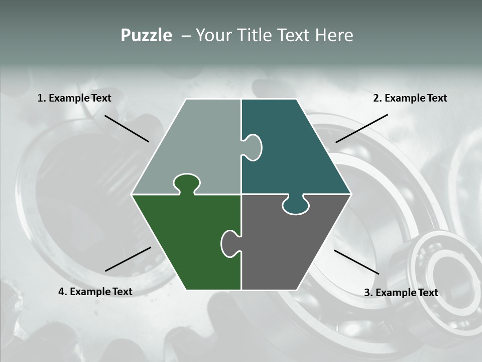 Transmission Industrial Technology PowerPoint Template
