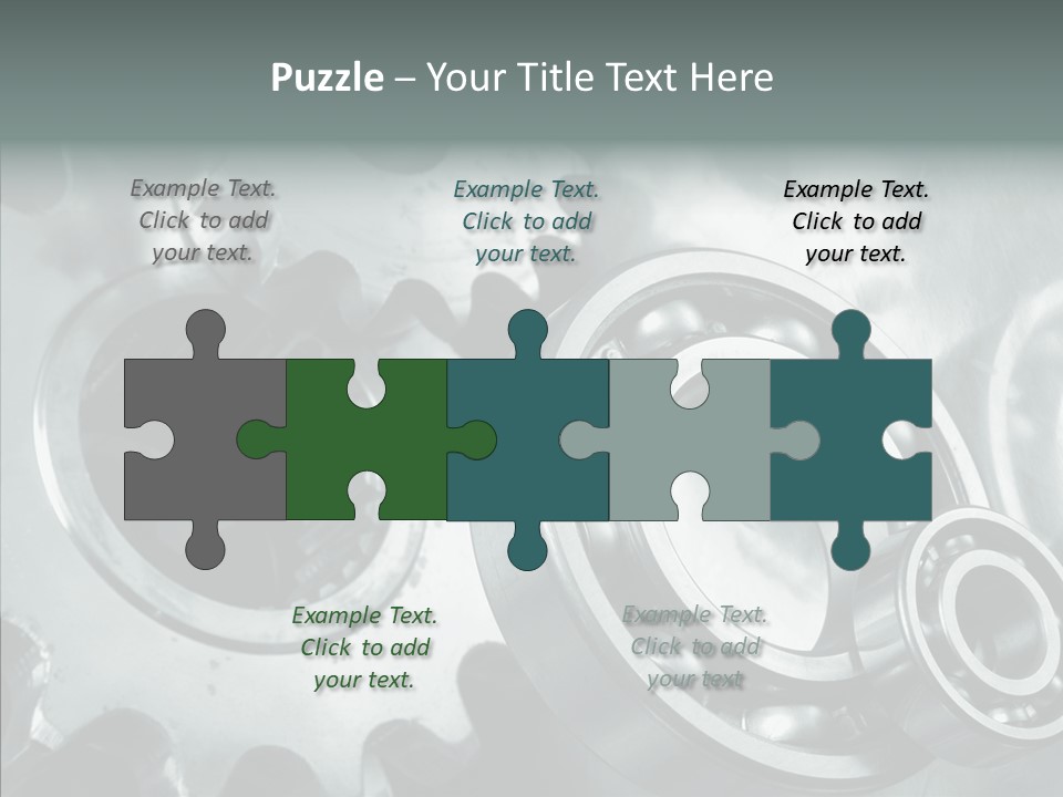 Transmission Industrial Technology PowerPoint Template