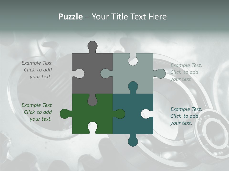Transmission Industrial Technology PowerPoint Template