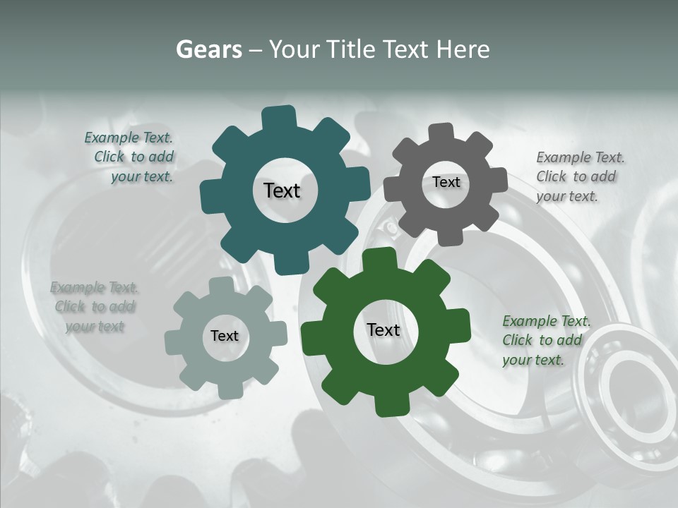 Transmission Industrial Technology PowerPoint Template