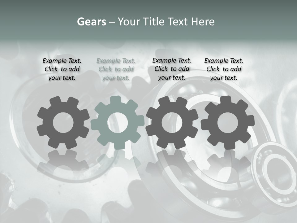 Transmission Industrial Technology PowerPoint Template