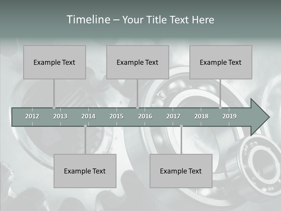 Transmission Industrial Technology PowerPoint Template