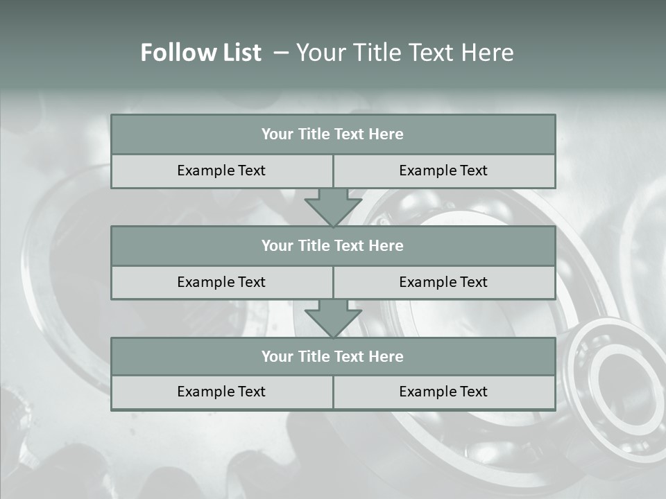 Transmission Industrial Technology PowerPoint Template
