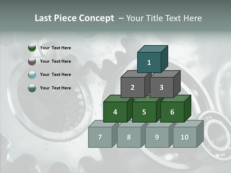 Transmission Industrial Technology PowerPoint Template