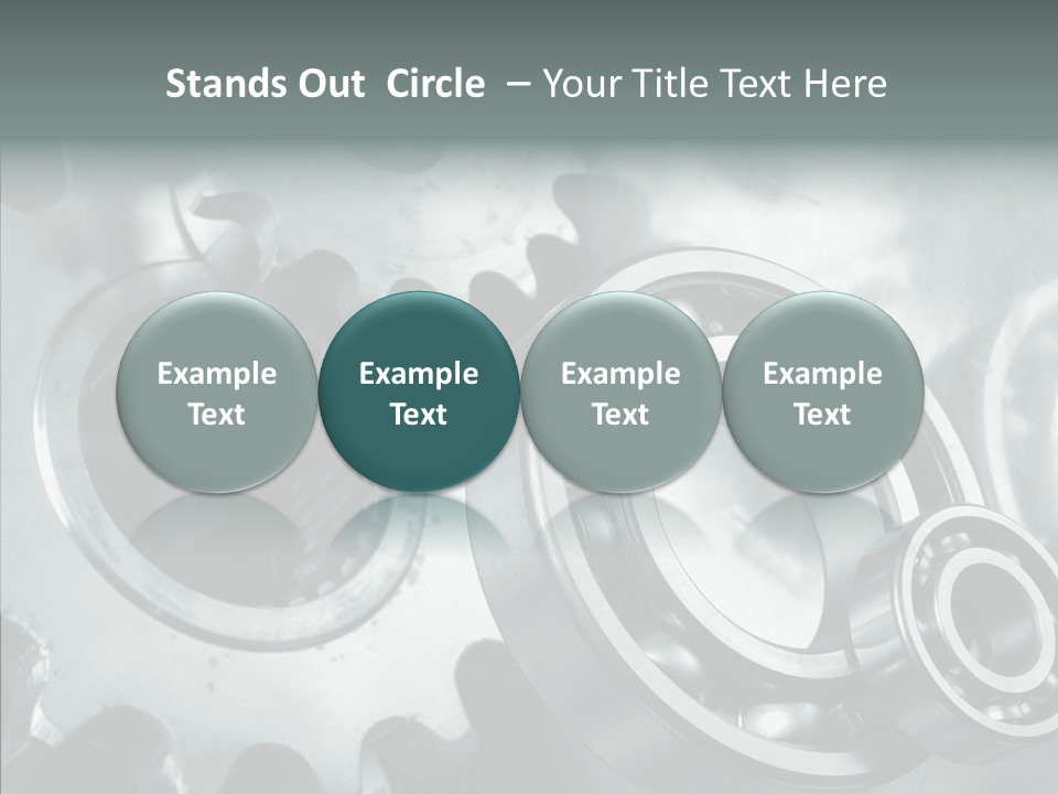 Transmission Industrial Technology PowerPoint Template