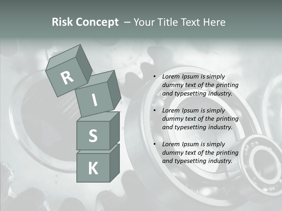 Transmission Industrial Technology PowerPoint Template