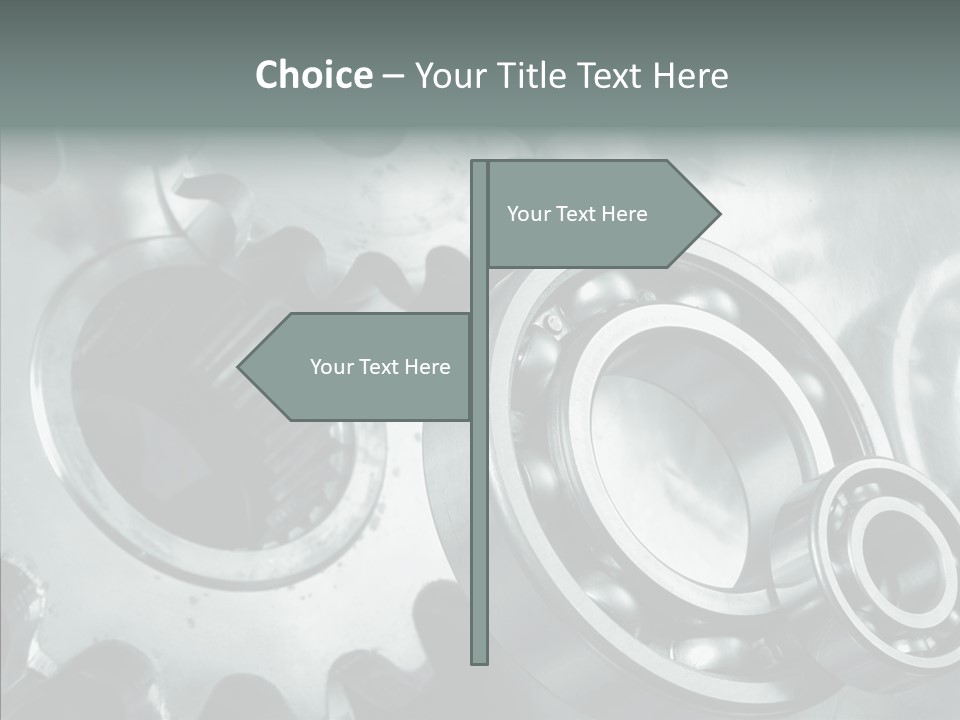 Transmission Industrial Technology PowerPoint Template