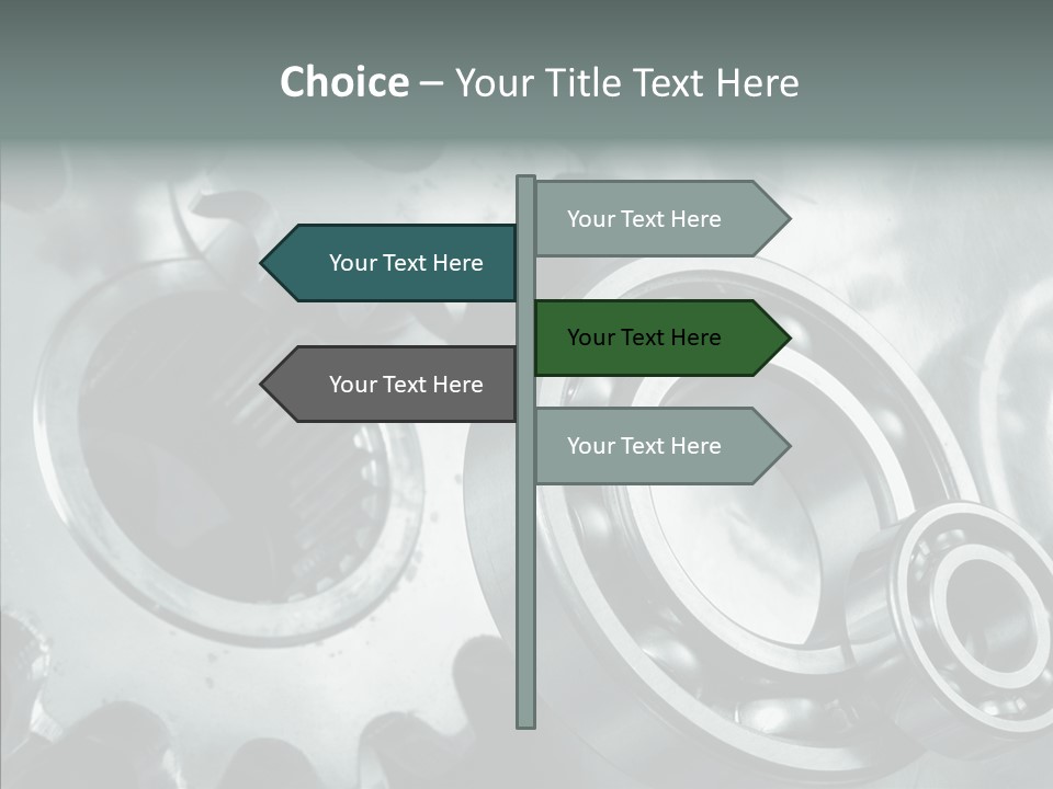 Transmission Industrial Technology PowerPoint Template