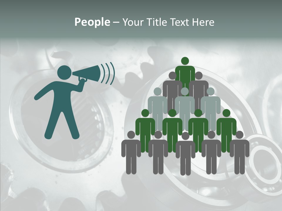 Transmission Industrial Technology PowerPoint Template