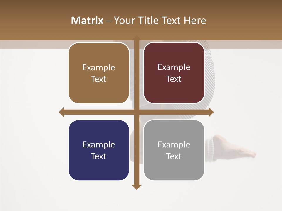 Stretching Leap Grace PowerPoint Template