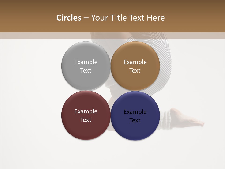 Stretching Leap Grace PowerPoint Template