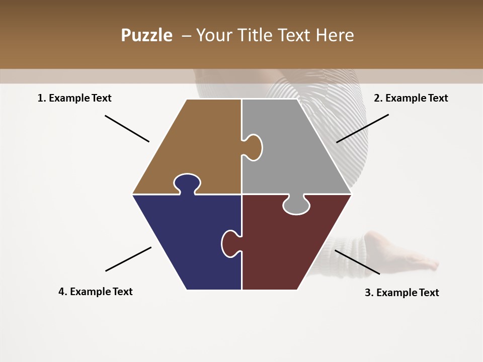 Stretching Leap Grace PowerPoint Template
