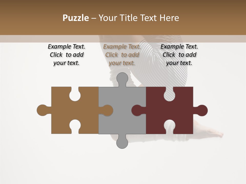 Stretching Leap Grace PowerPoint Template