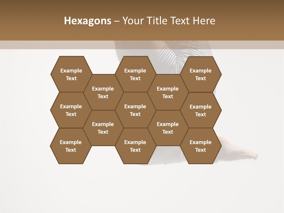 Stretching Leap Grace PowerPoint Template