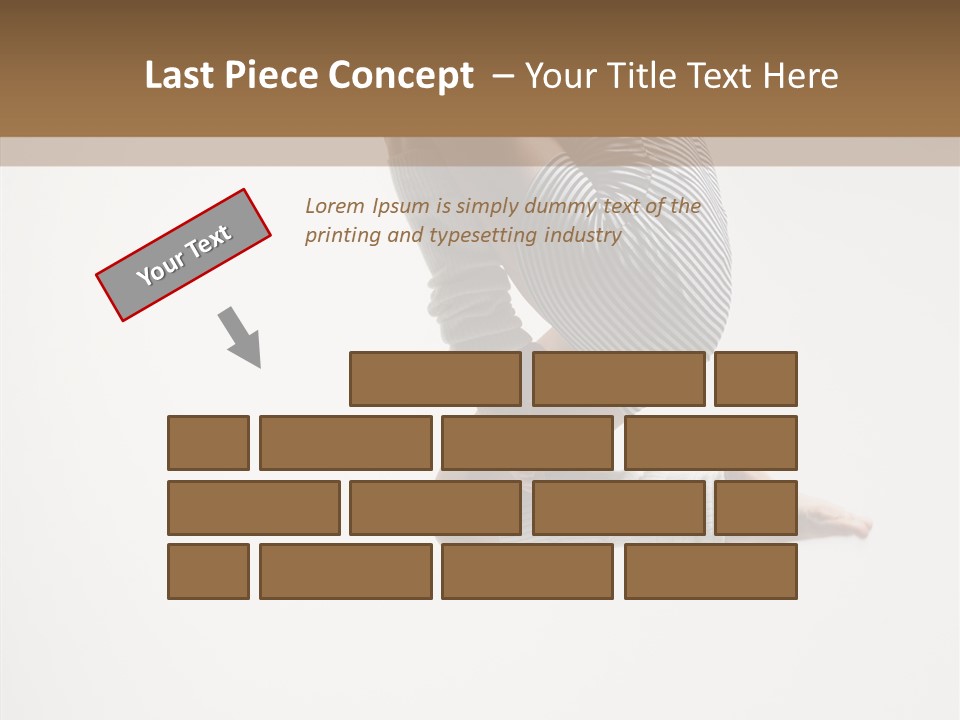 Stretching Leap Grace PowerPoint Template