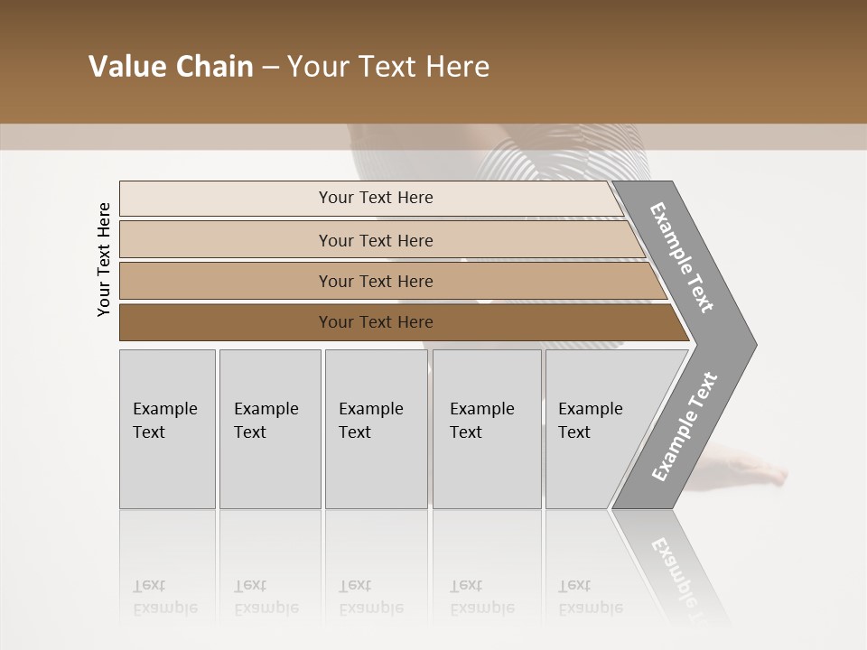 Stretching Leap Grace PowerPoint Template