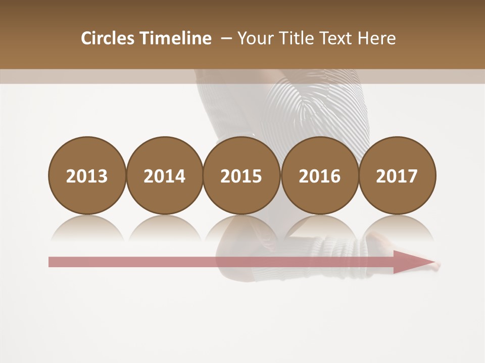 Stretching Leap Grace PowerPoint Template