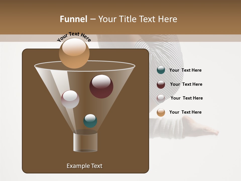 Stretching Leap Grace PowerPoint Template