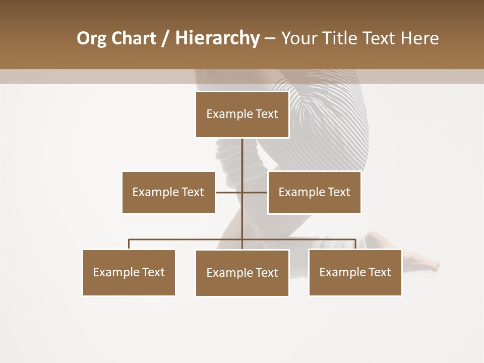 Stretching Leap Grace PowerPoint Template