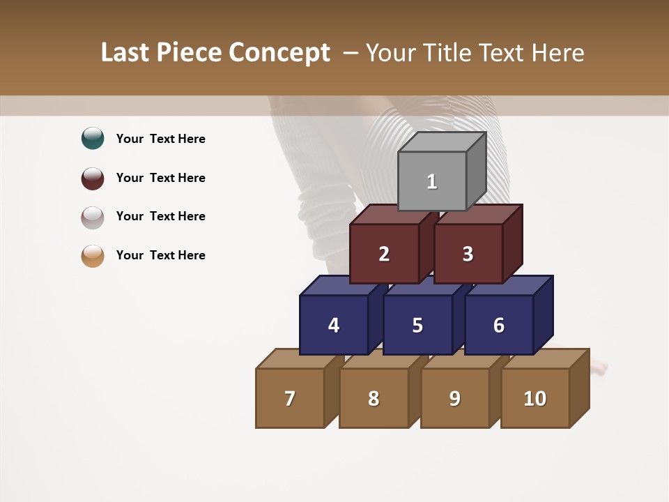 Stretching Leap Grace PowerPoint Template