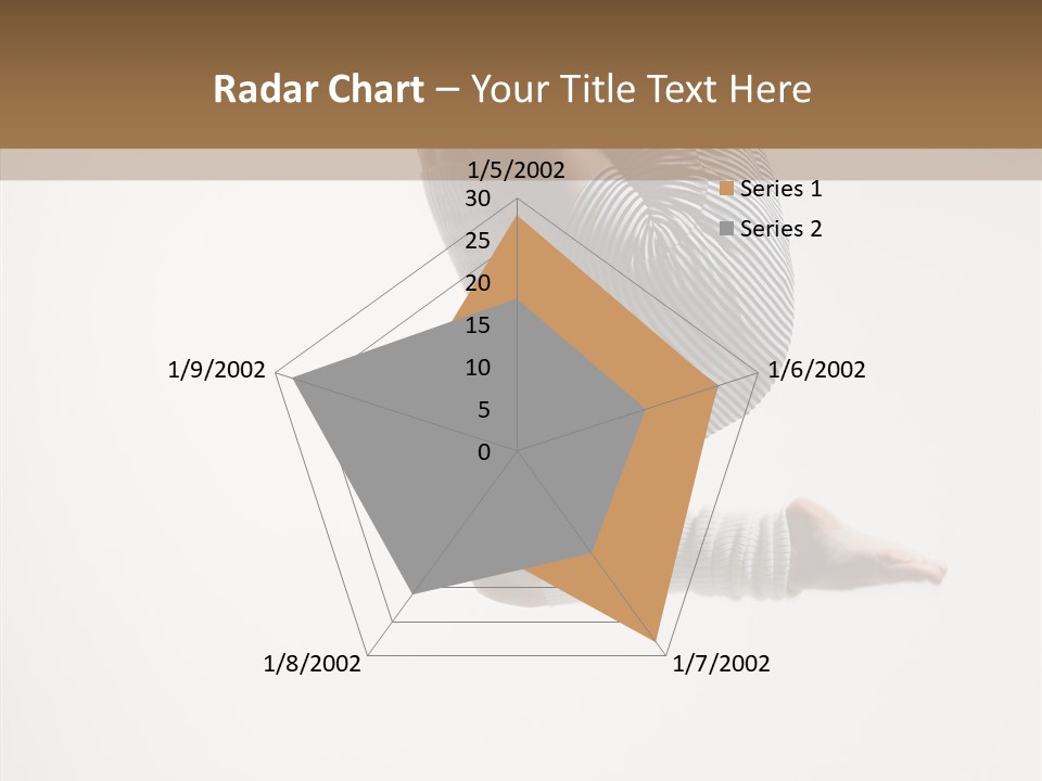 Stretching Leap Grace PowerPoint Template