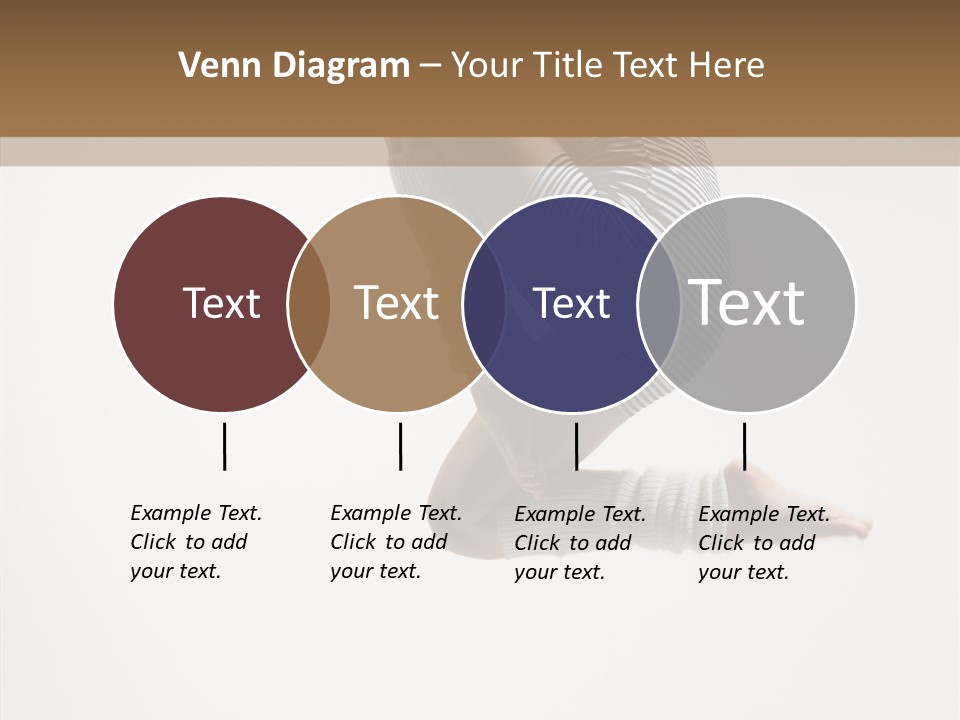 Stretching Leap Grace PowerPoint Template