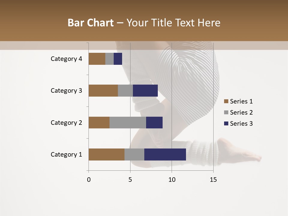 Stretching Leap Grace PowerPoint Template