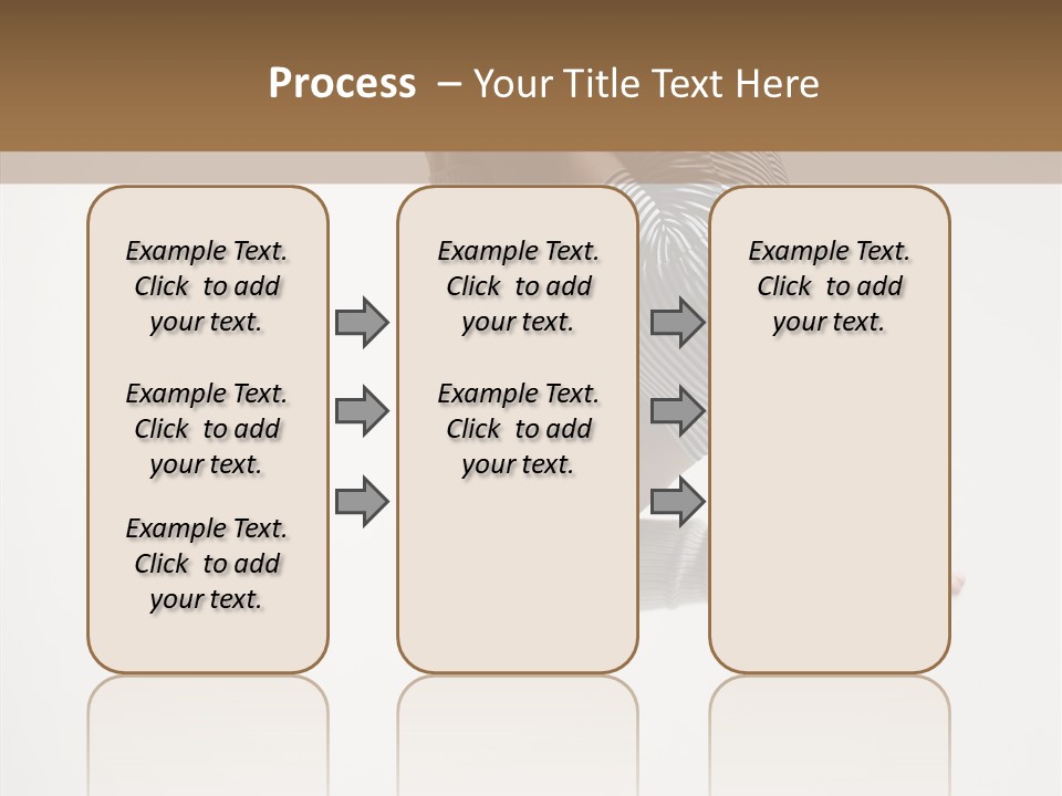 Stretching Leap Grace PowerPoint Template