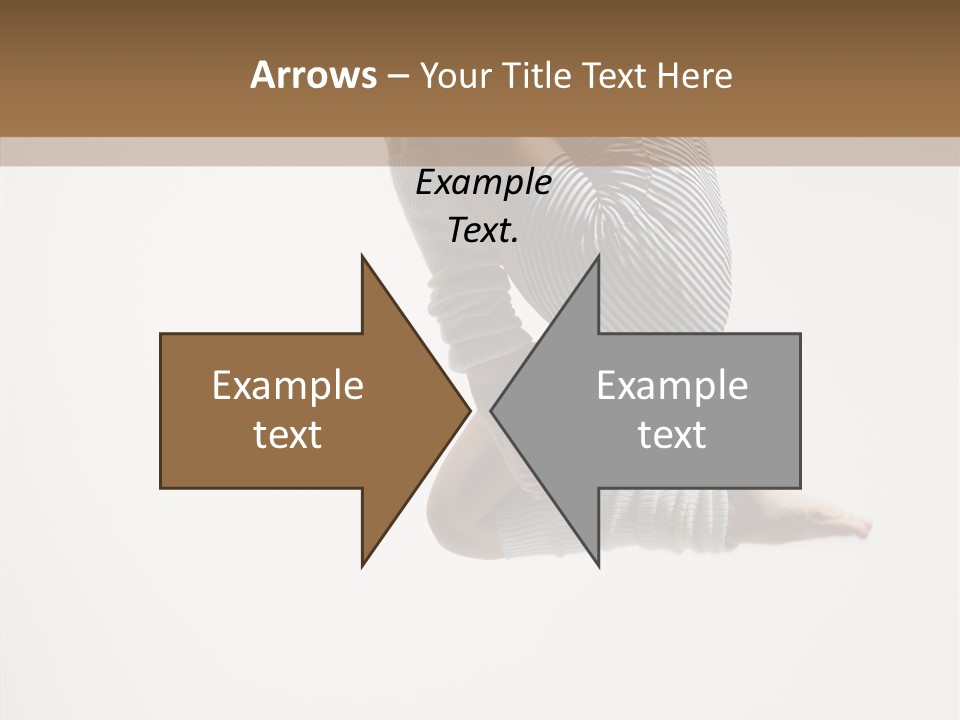 Stretching Leap Grace PowerPoint Template