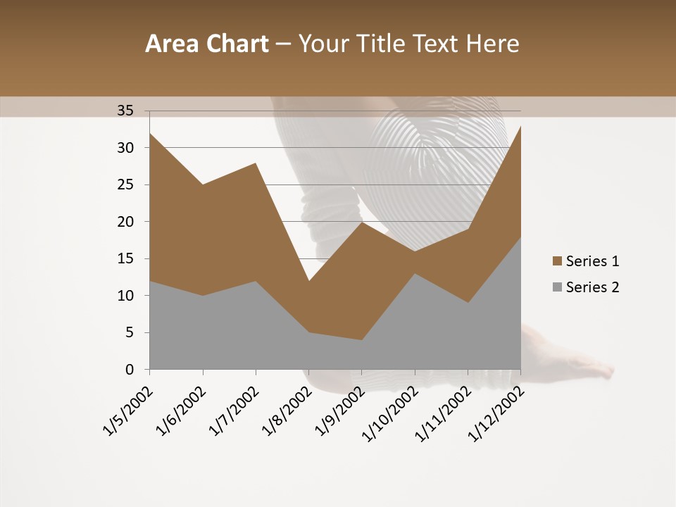Stretching Leap Grace PowerPoint Template