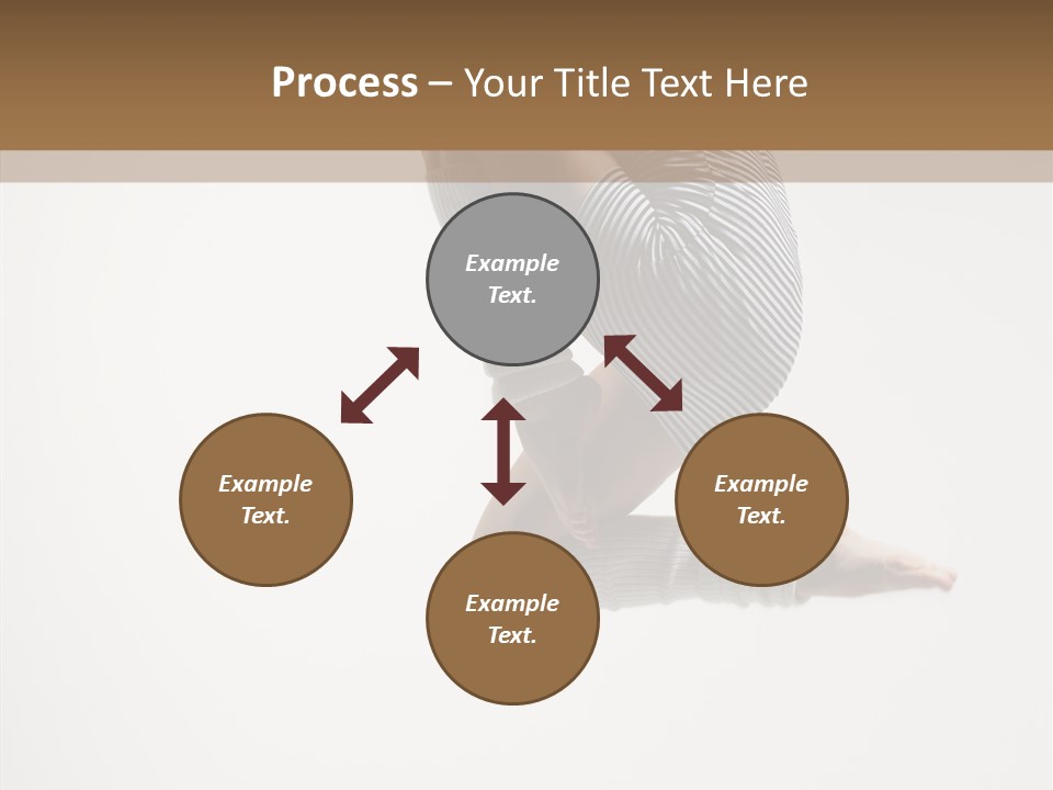 Stretching Leap Grace PowerPoint Template