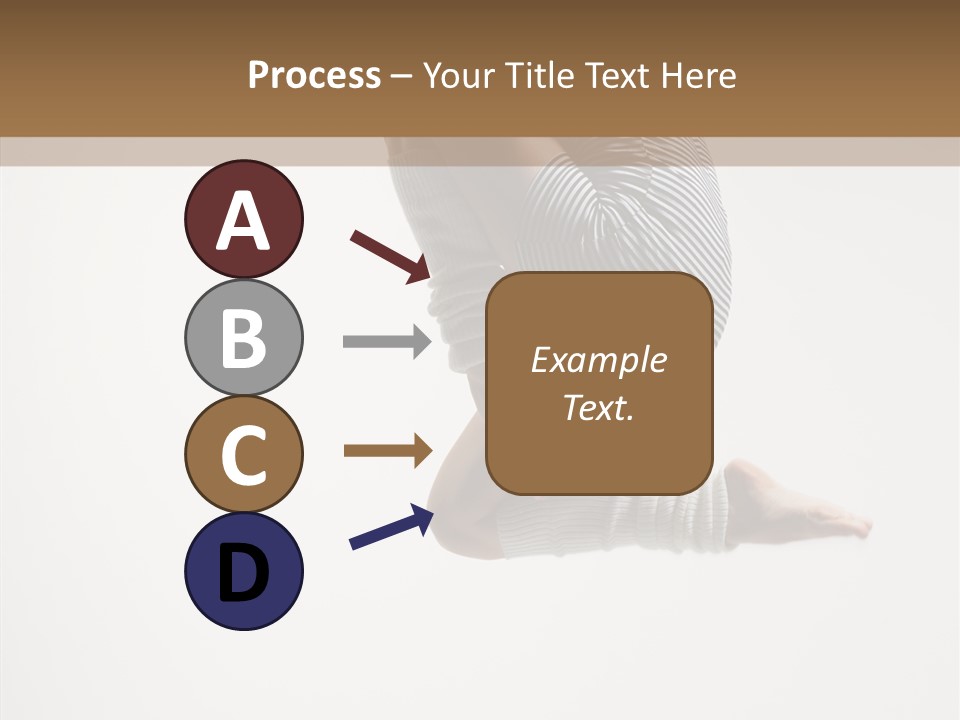 Stretching Leap Grace PowerPoint Template