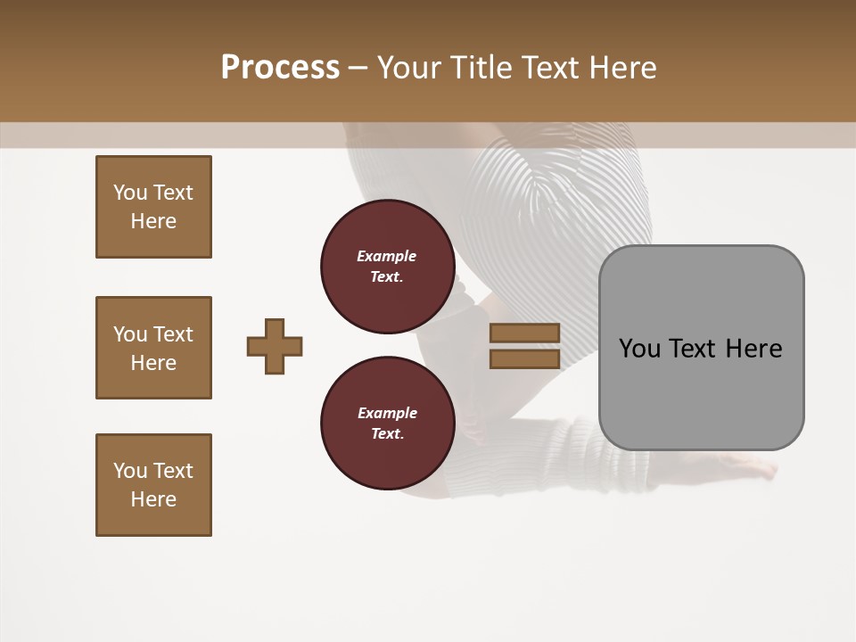 Stretching Leap Grace PowerPoint Template
