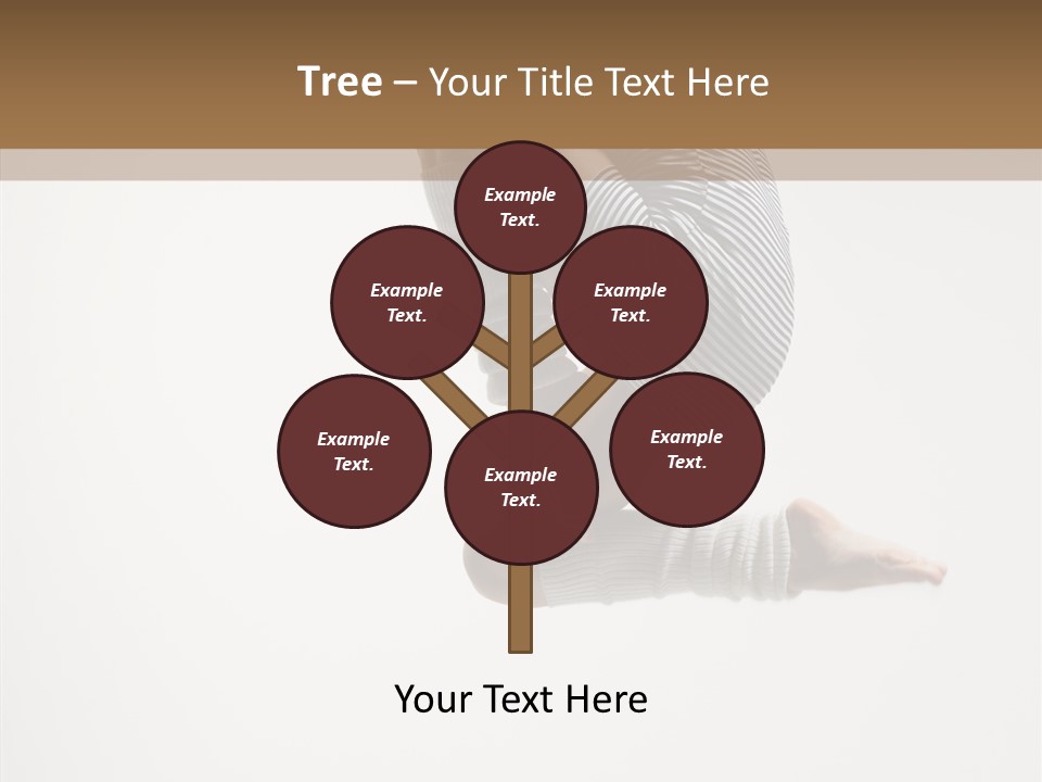 Stretching Leap Grace PowerPoint Template