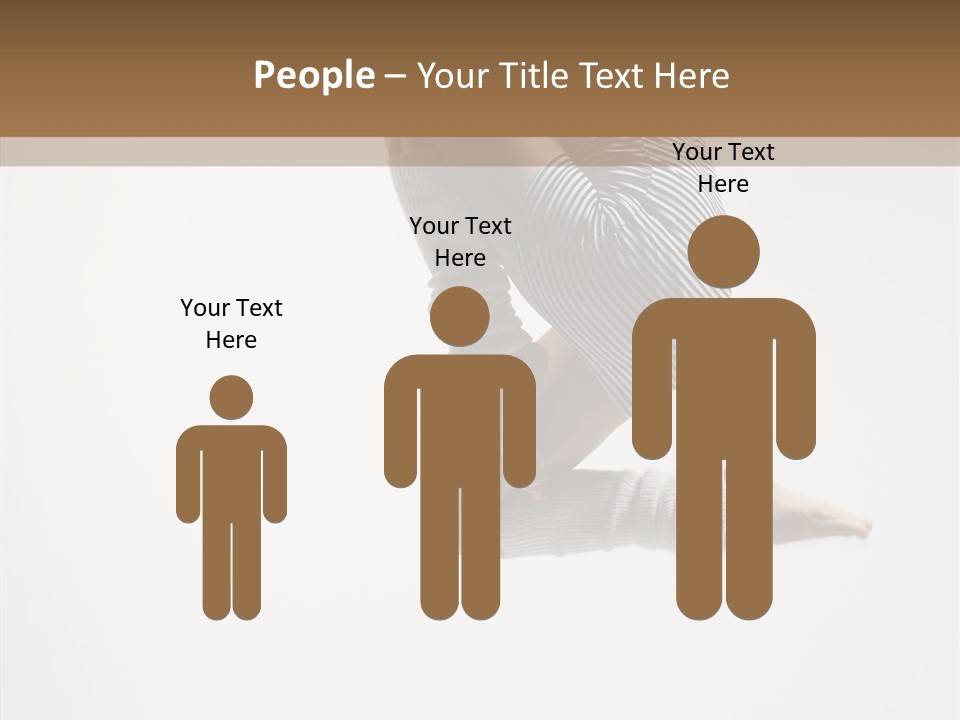 Stretching Leap Grace PowerPoint Template