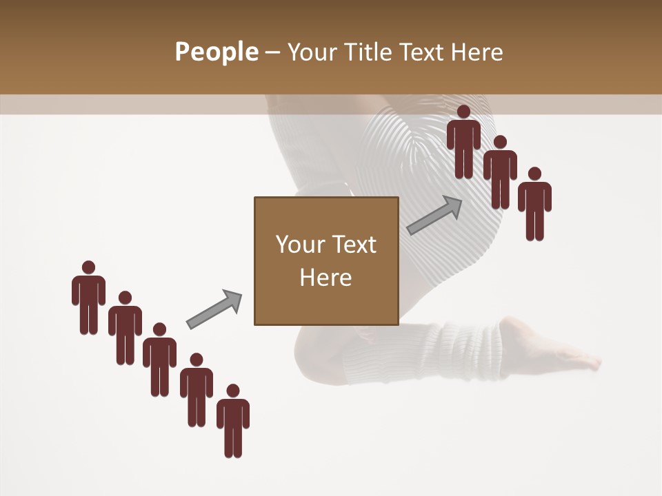 Stretching Leap Grace PowerPoint Template